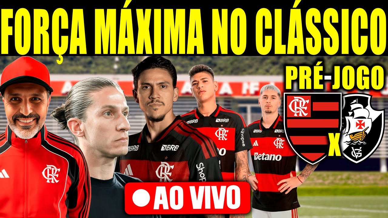 PRÉ-JOGO FLAMENGO X VASCO AO VIVO! CARIOCÃO 2026! ANÁLISE, NOTÍCIAS, MERCADO DA BOLA E DEBATE!