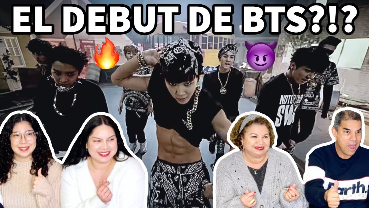 BTS 'NO MORE DREAM' MV reacción en familia - BTS DEBUT🔥 | Dance Practice✨