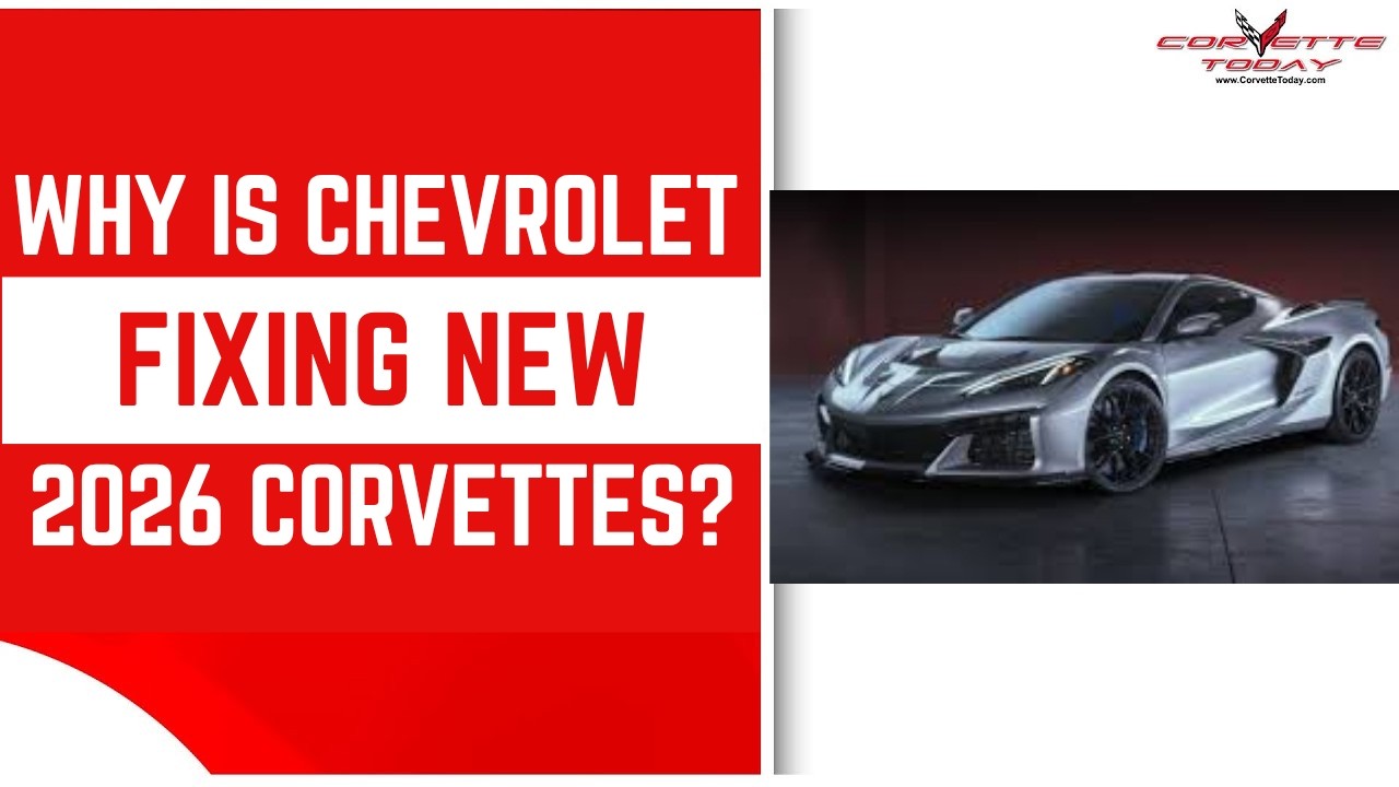 Почему Chevrolet ремонтирует новые Corvette 2026 года? | Контроль качества Corvette | CORVETTE TO...