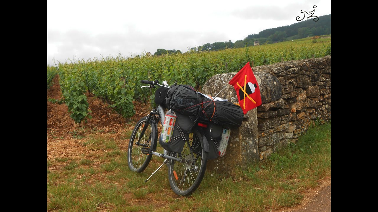 Un voyage à vélo au fil de la Saône - Bourgogne - France