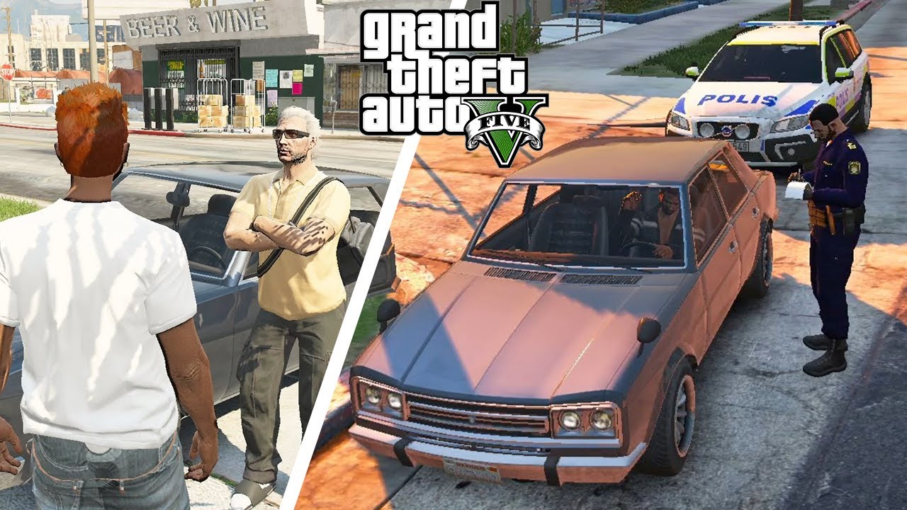 Magnus Knuts äventyr! - GTA V  FiveM RP #1