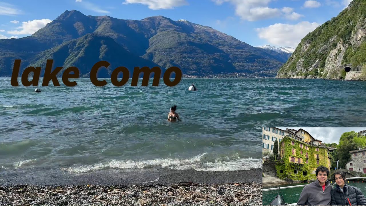 the Italian Lakeside | Como, Varenna, swimming and fun!