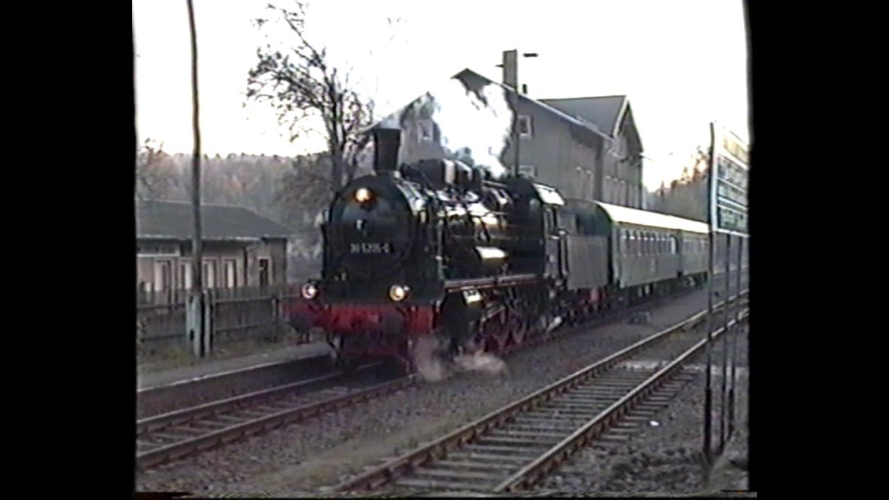 Plandampf im Zschopautal, 31. Oktober 1993