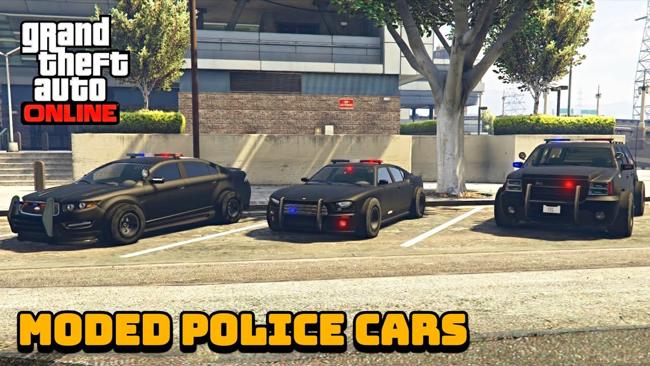 GTA 5 Online - MODED POLICE CARS