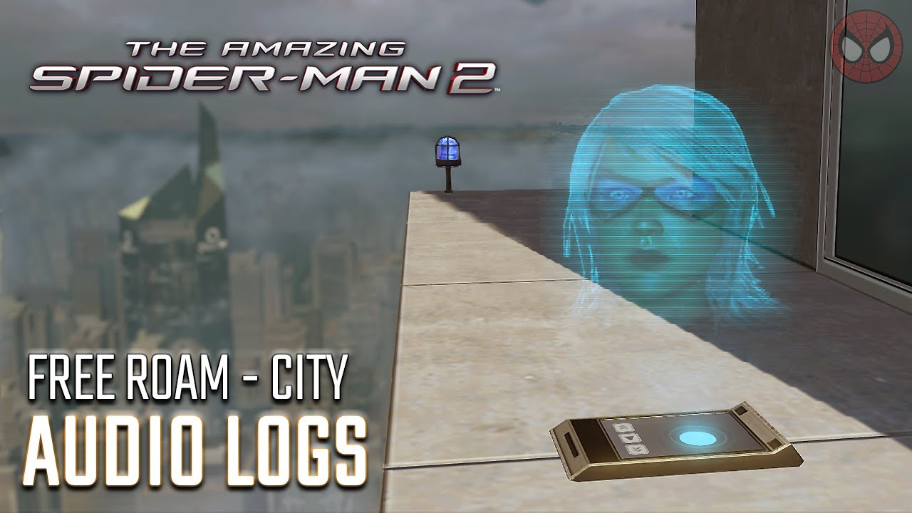 The Amazing Spider-Man 2 ● Collectible Audio Logs (City) [1080p60ᴴᴰ]