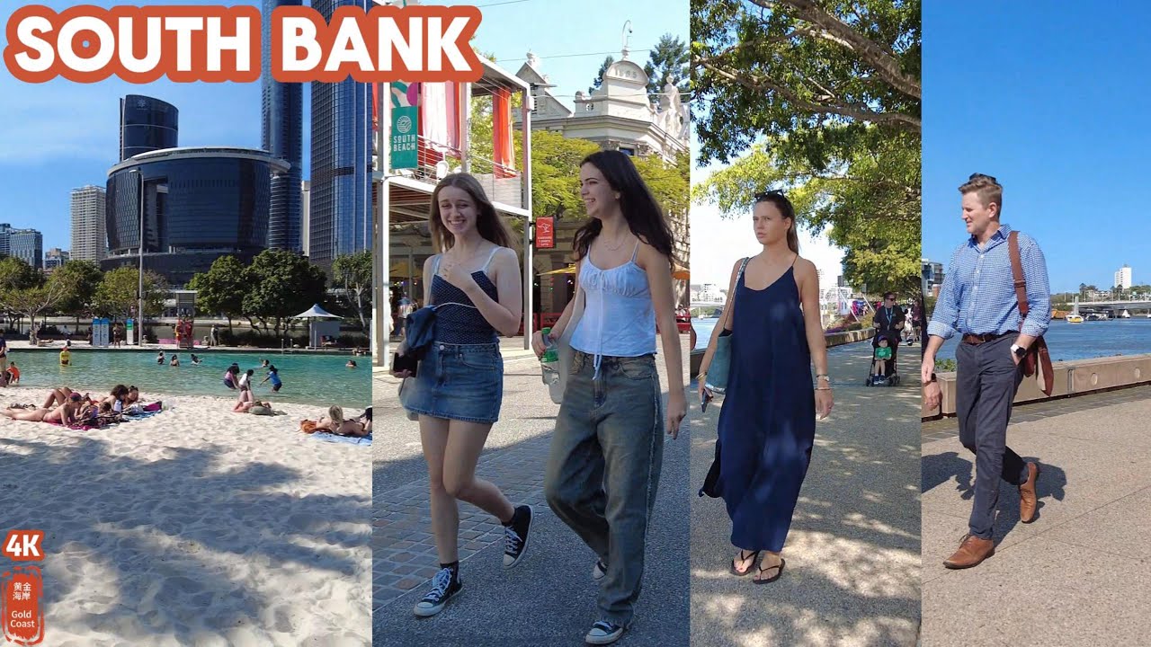 [4k] Explore South Bank Wednesday 18 September 2024 | Brisbane | Queensland | Australia