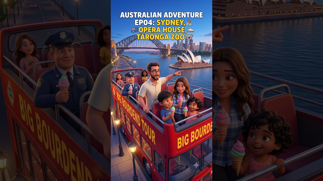 EP04 Sydney Opera House, Taronga Zoo, Big Bus Ride