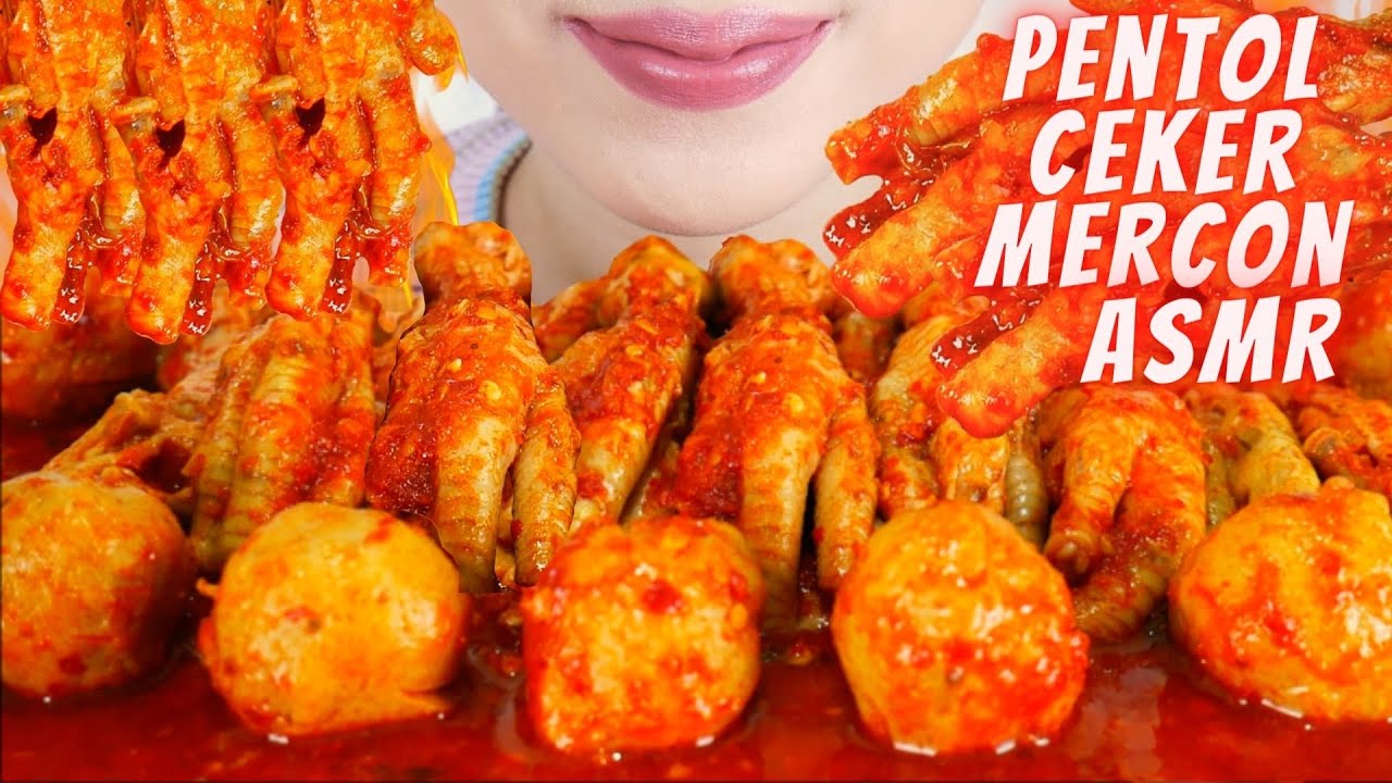 GOKIL!! ASMR PENTOL CEKER MERCON ALA QUEEN PENTOL👸 | ASMR INDONESIA | NO TALKING