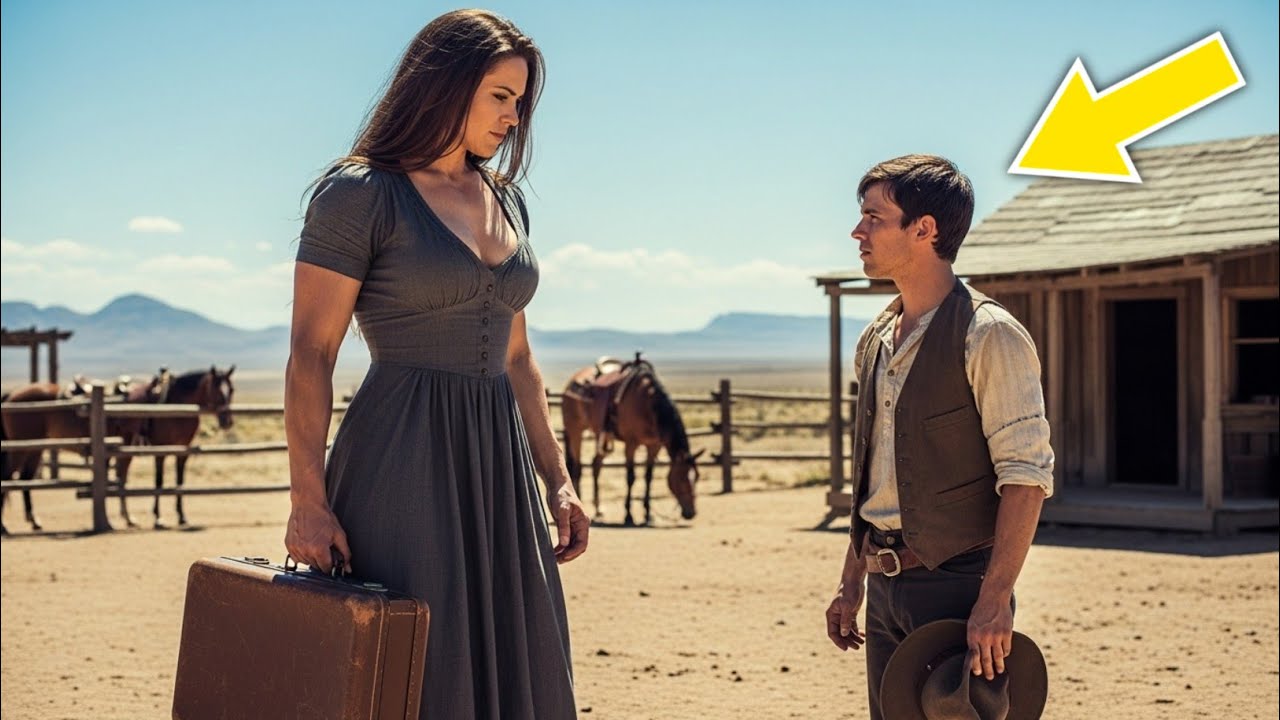 The Loner Rancher Waited for His Mail Order Bride…Then a Woman Twice His Size Stepped Off the Wagon