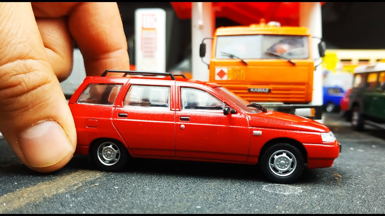 Машинка моделька ВАЗ 2111 универсал масштаб 1/43 Автолегенды №238 распаковка и обзор! Про машинки.