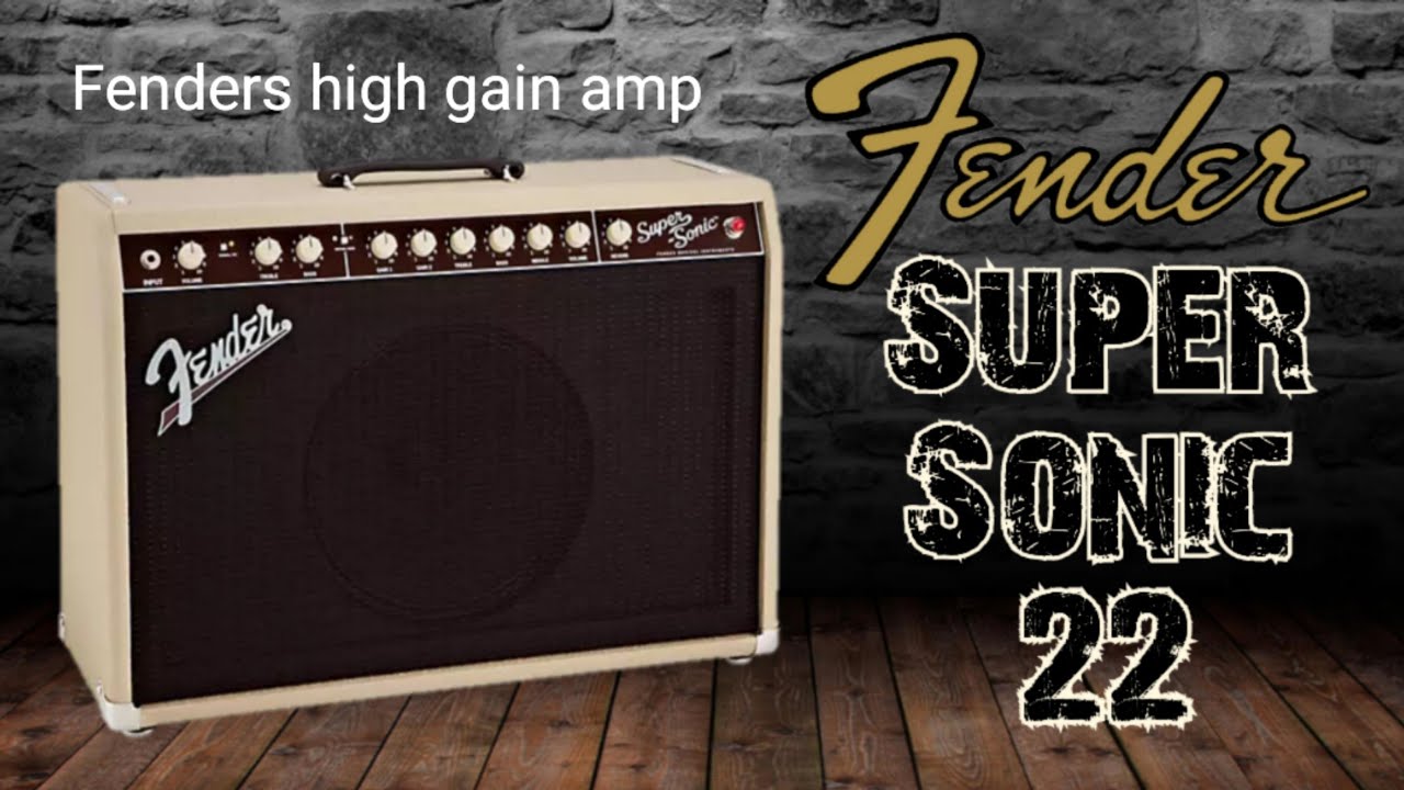 Демонстрация Fender Super-Sonic 22