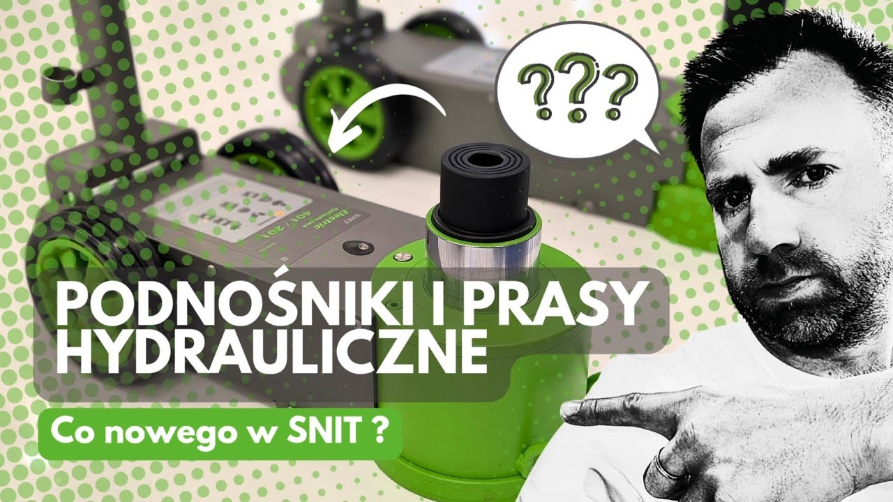 Podnośniki i prasy warsztatowe | Wyposażenie hydrauliczne SNIT w @AnwaTechPL