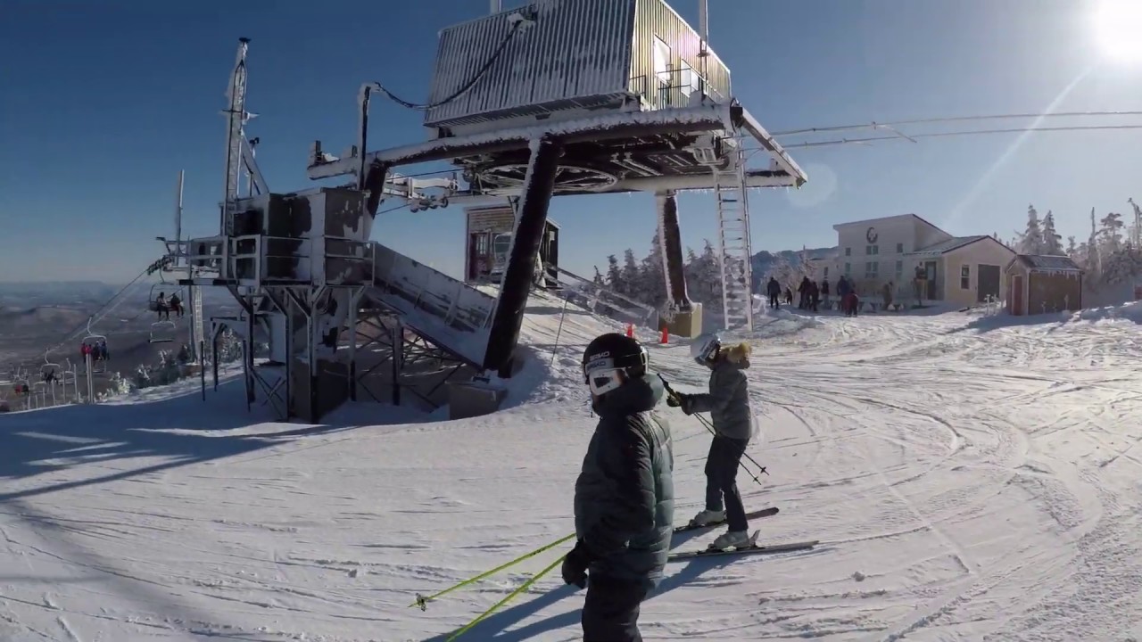 Cannon Ski Trail Guide - Taft Slalom, The Saddle, Baron's Run and Way Back