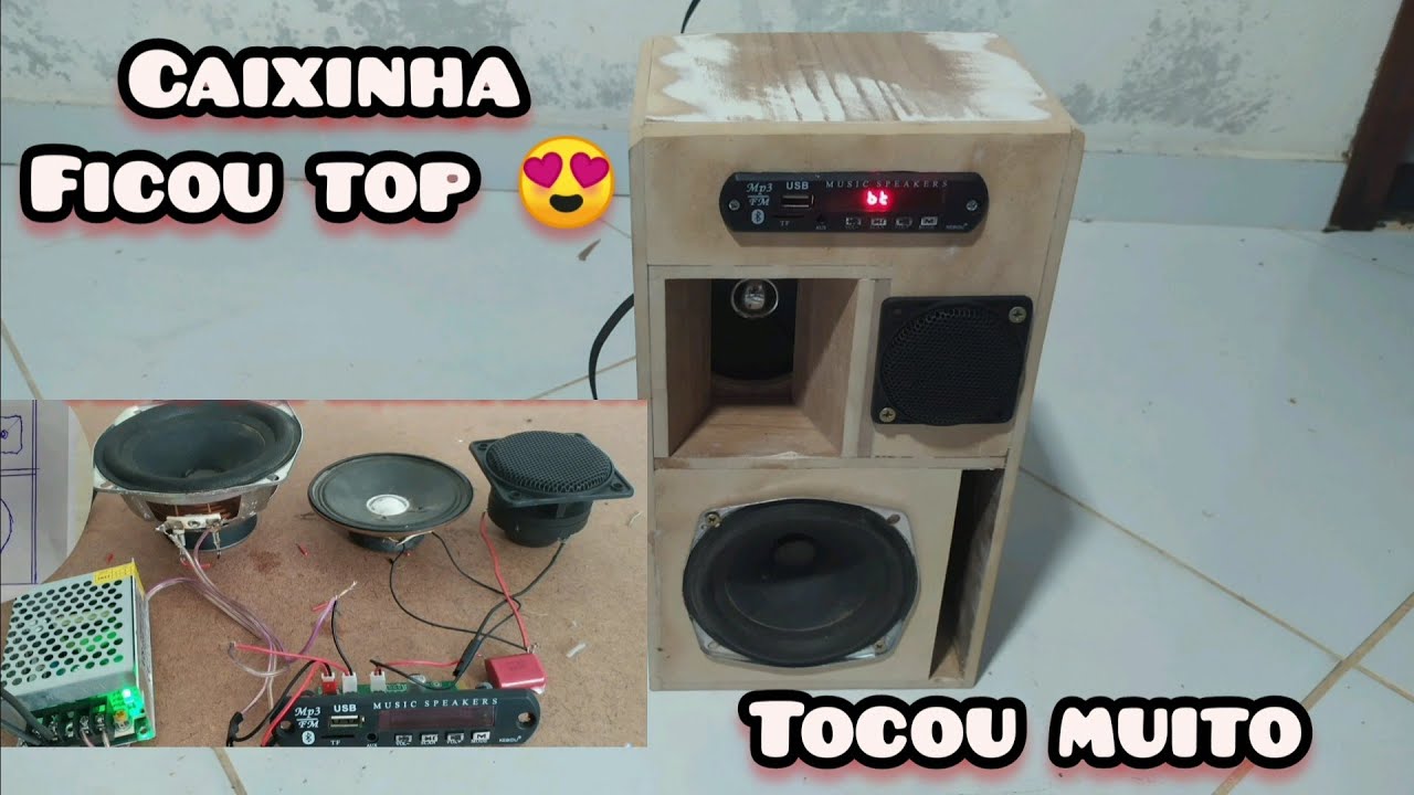 mini caixa Bob ficou top,j&aacute; tocou forte🔊 parte #2
