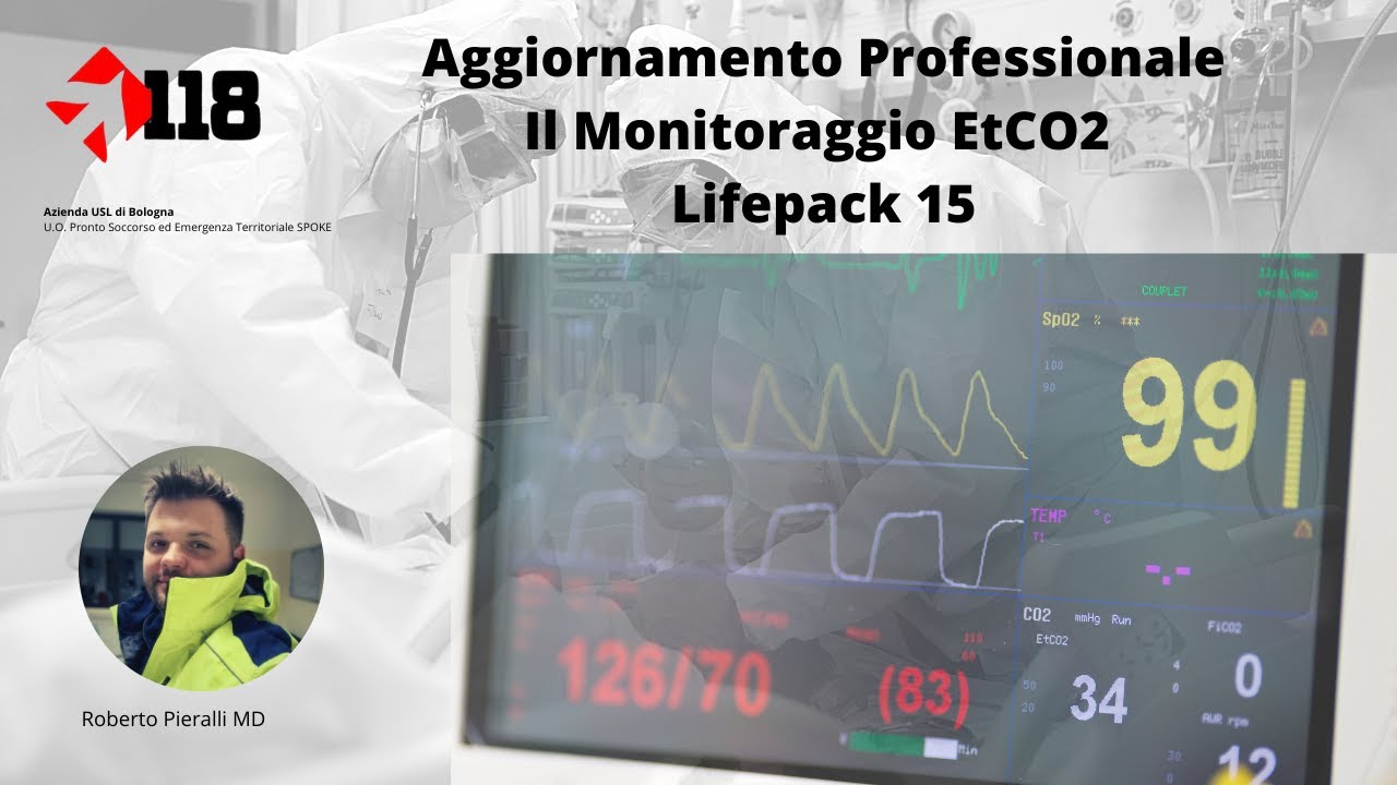 Lifepack 15 Capnografia Dimostrazione