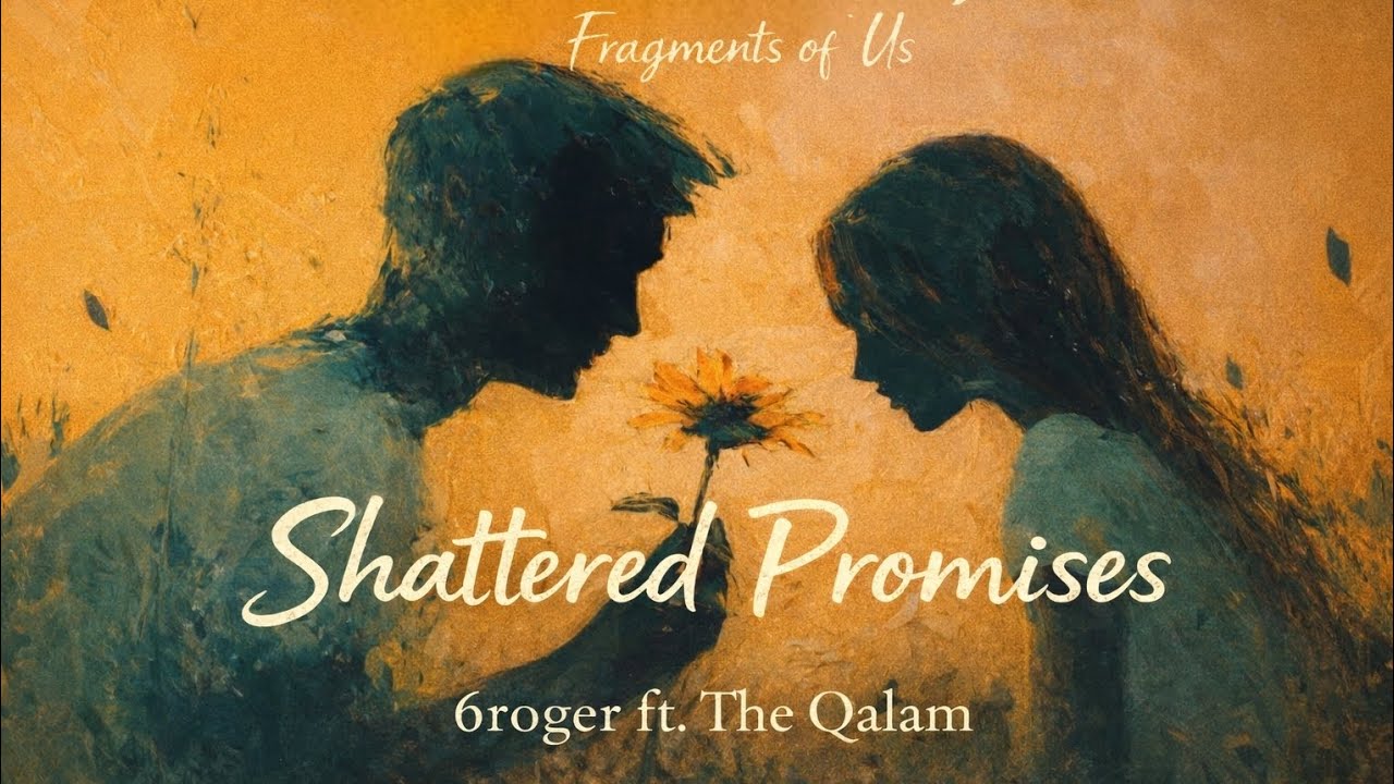 SHATTERED PROMISES – 6roger ft. The Qalam | Emotional Rap | Official Audio | EP | Fragments of Us