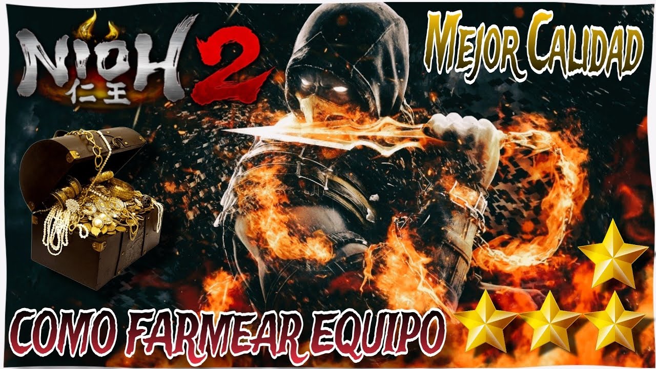 COMO FARMEAR EQUIPO DE 4 ESTRELLAS Y CREAR MEJOR PIEZA DE ARMADURA NIOH 2
