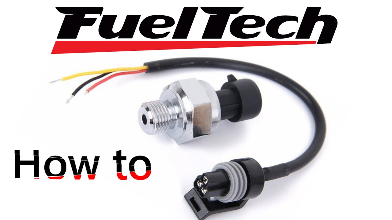 Как подключить датчик давления для Fueltech