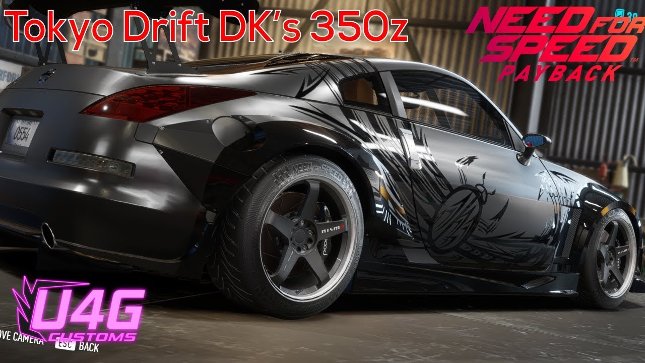 NFS Payback DK's Nissan 350z Customization U4G Customs #26