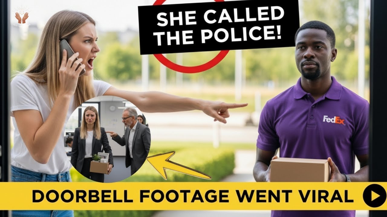 She Called the Police on a Black Delivery Driver — Doorbell Footage Went Viral & She Got Fired