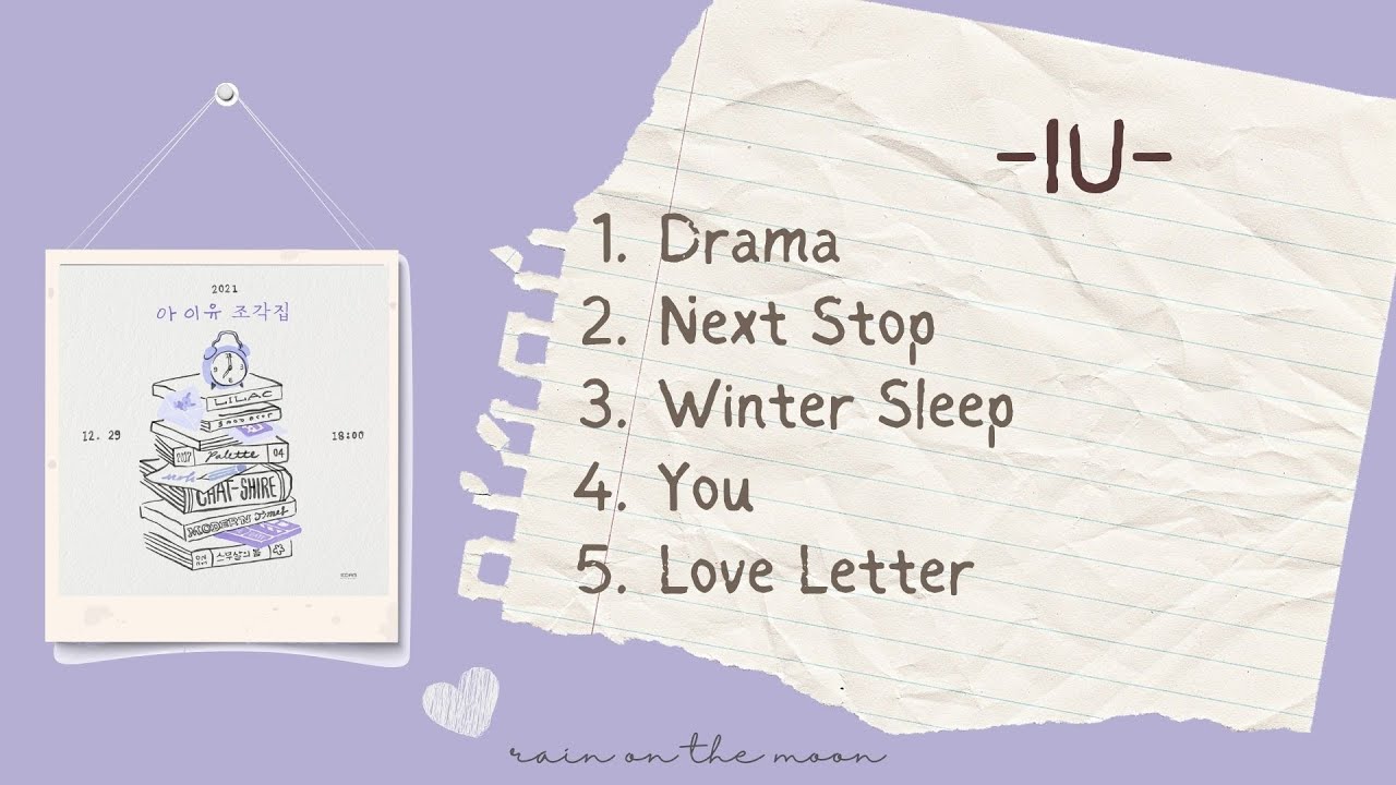 IU (아이유) 'PIECES (조각집)' [FULL ALBUM ROM/INDO]