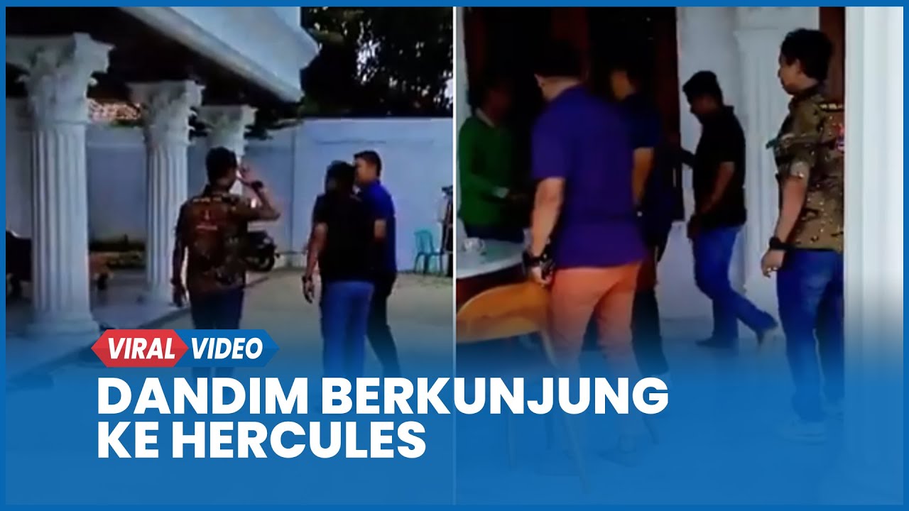 Viral Dandim Indramayu Berkunjung ke Kediaman Hercules Bikin Heboh Warganet