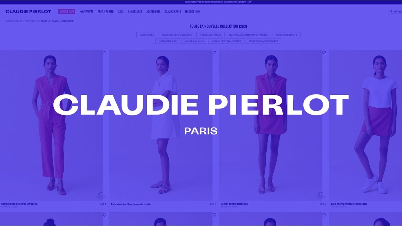 [EN] Claudie Pierlot - Post Click Experience - Meta Ads
