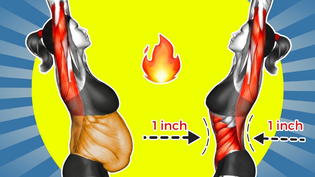 🔥Lose 2 Inches Off Your Waist in 7 Days ✅20-Minute Standing Belly Fat Workout