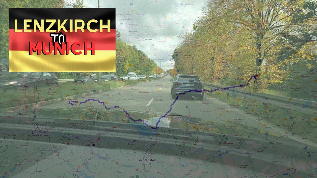 Germany is gorgeous! Enjoy the drive across southern Germany to Munich