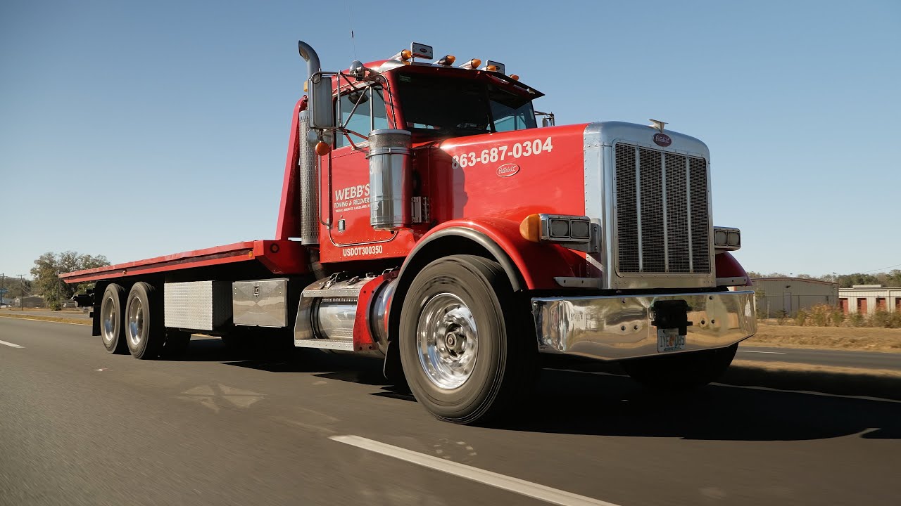 PETERBUILT MODEL 379 ASMR ROLLER *EXHAUST* WEBB’S TOWING