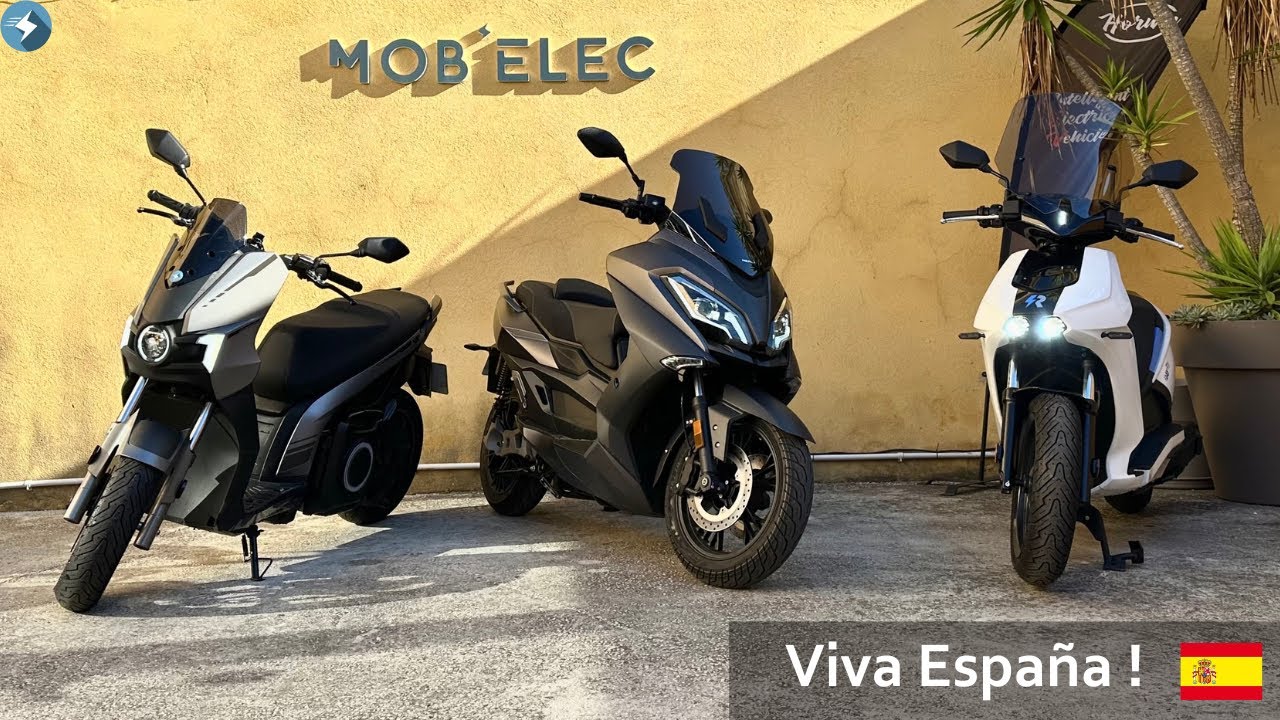 L'Espagne leader sur le marché des scooters électriques, Silence, Nerva, Ray