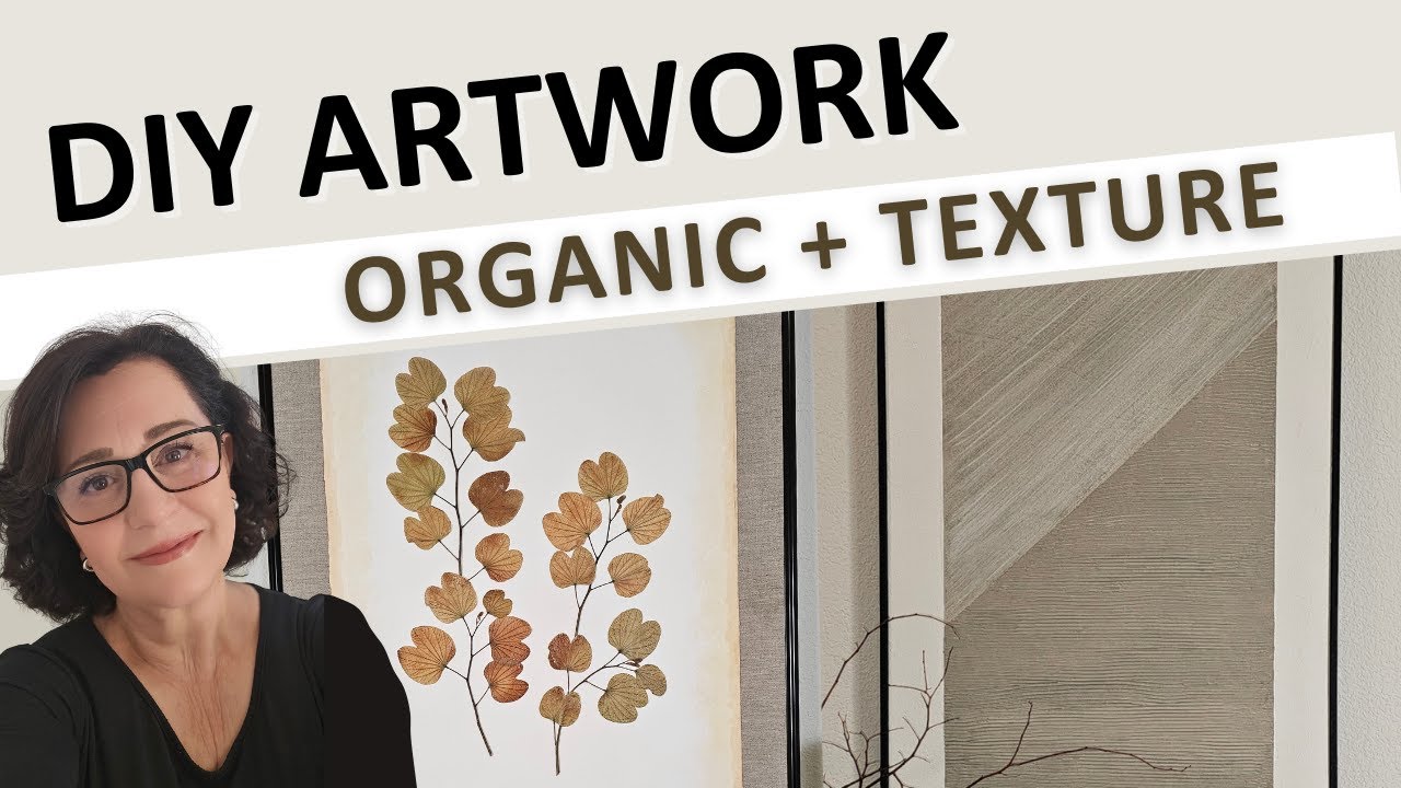 DIY Wall Artwork | Organic + Texture