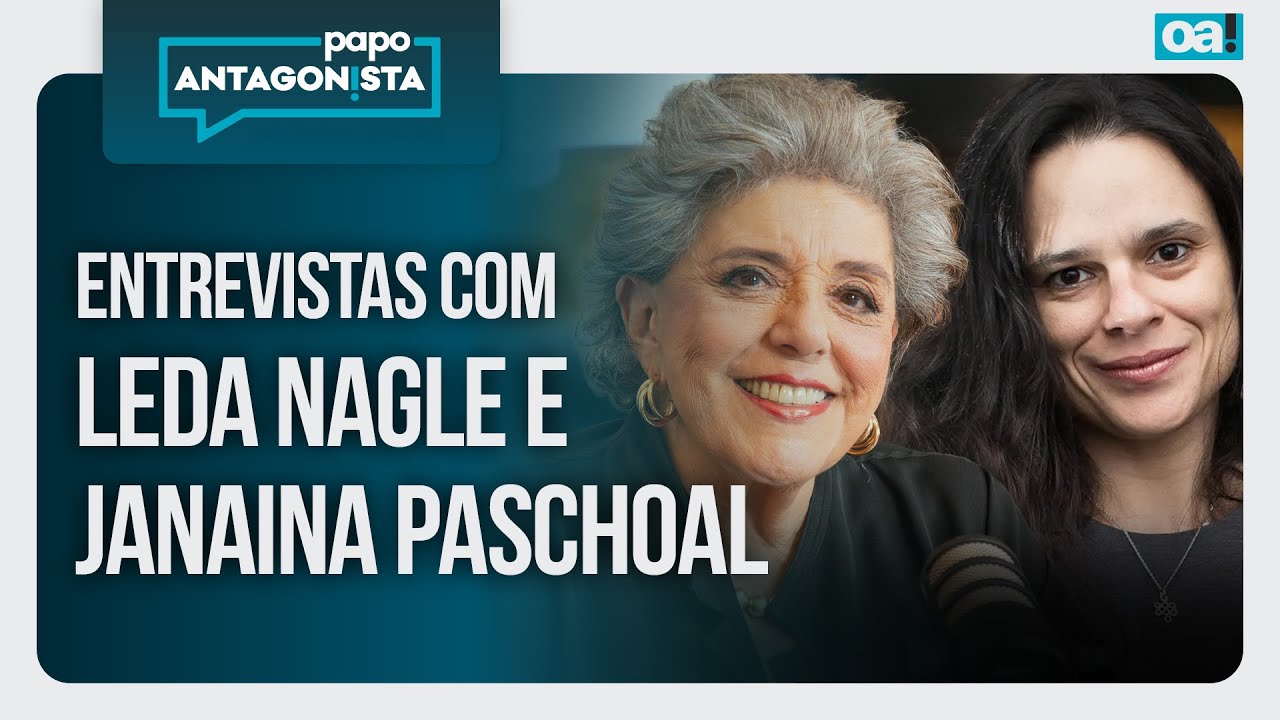 Entrevistas com Leda Nagle e Janaina Paschoal | Papo Antagonista - 23/12/2025