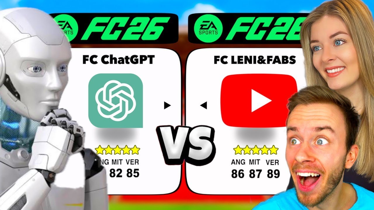FC LeniundFabs vs FC ChatGPT in FC 26! 😂⚽️
