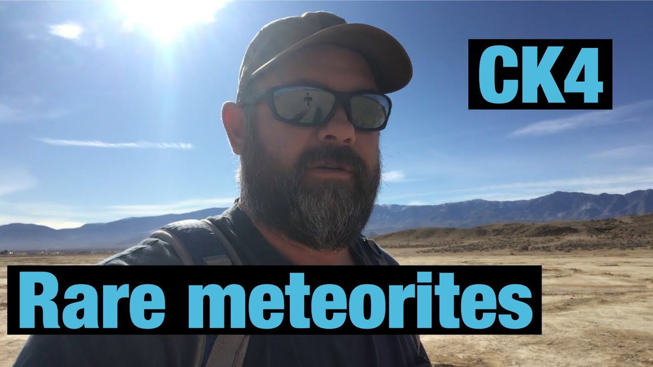 Hunting Rare Meteorites on a dry lake bed CK4