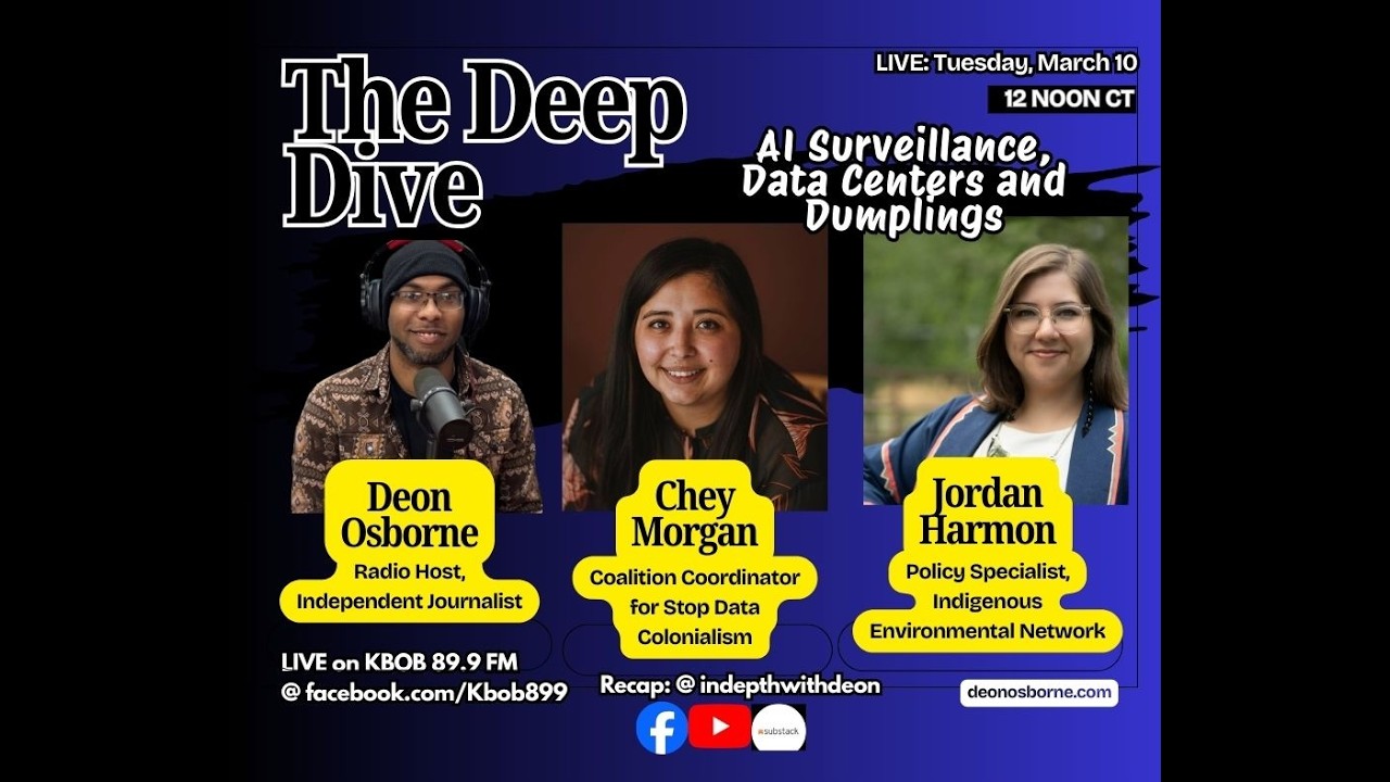 The Deep Dive: AI Surveillance, Data Centers and Dumplings