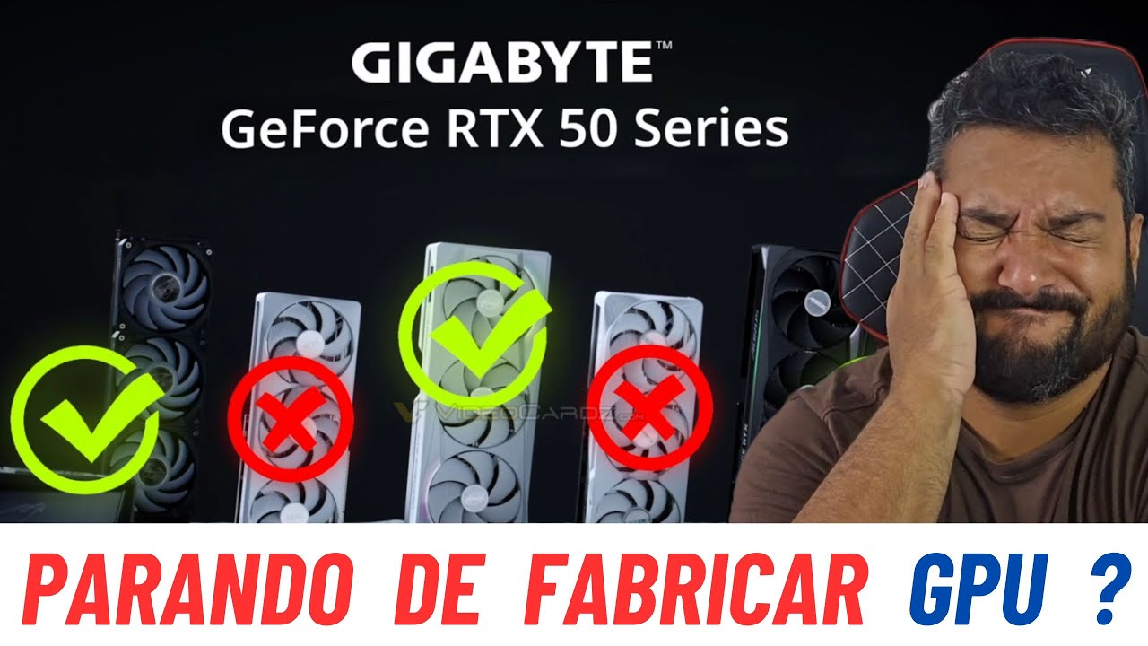 BOMBA ! GIGABYTE parando a produção de algumas GPUs ? Quais modelos ? O que aconteceu ?