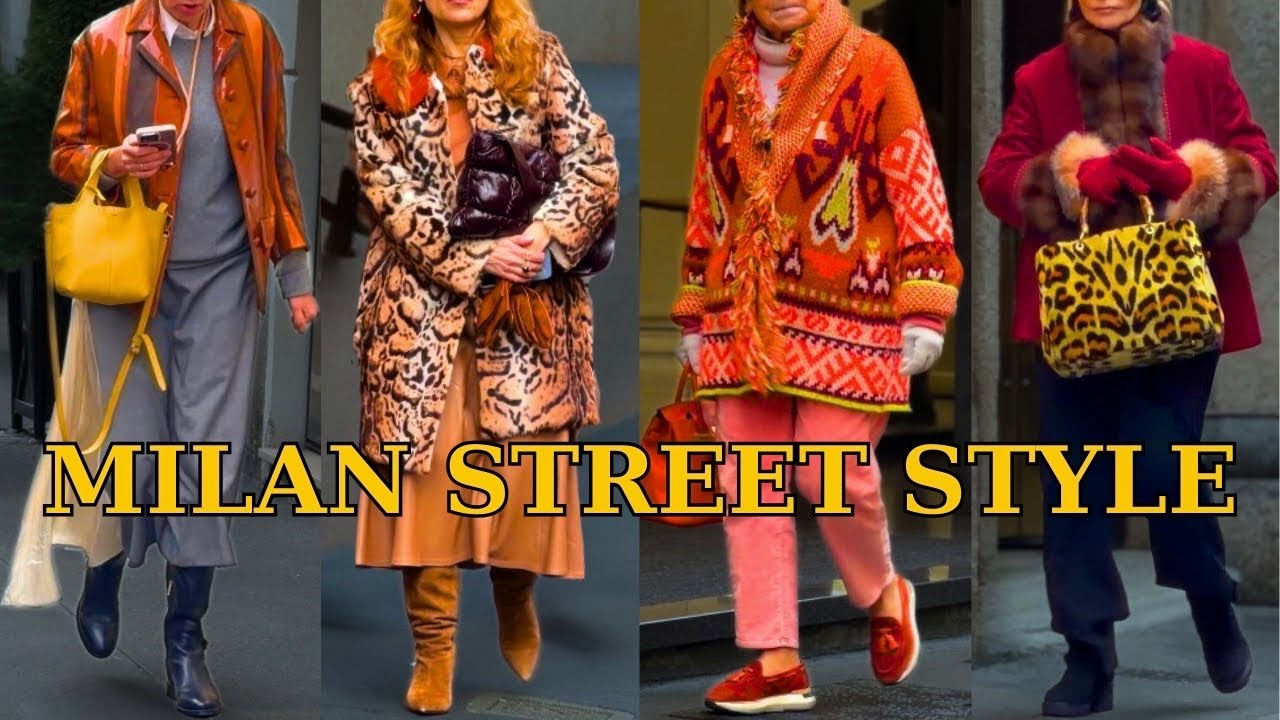Italian street style this winter in Milan🔥Trending 2026 fashion, color play & elegant layering ideas