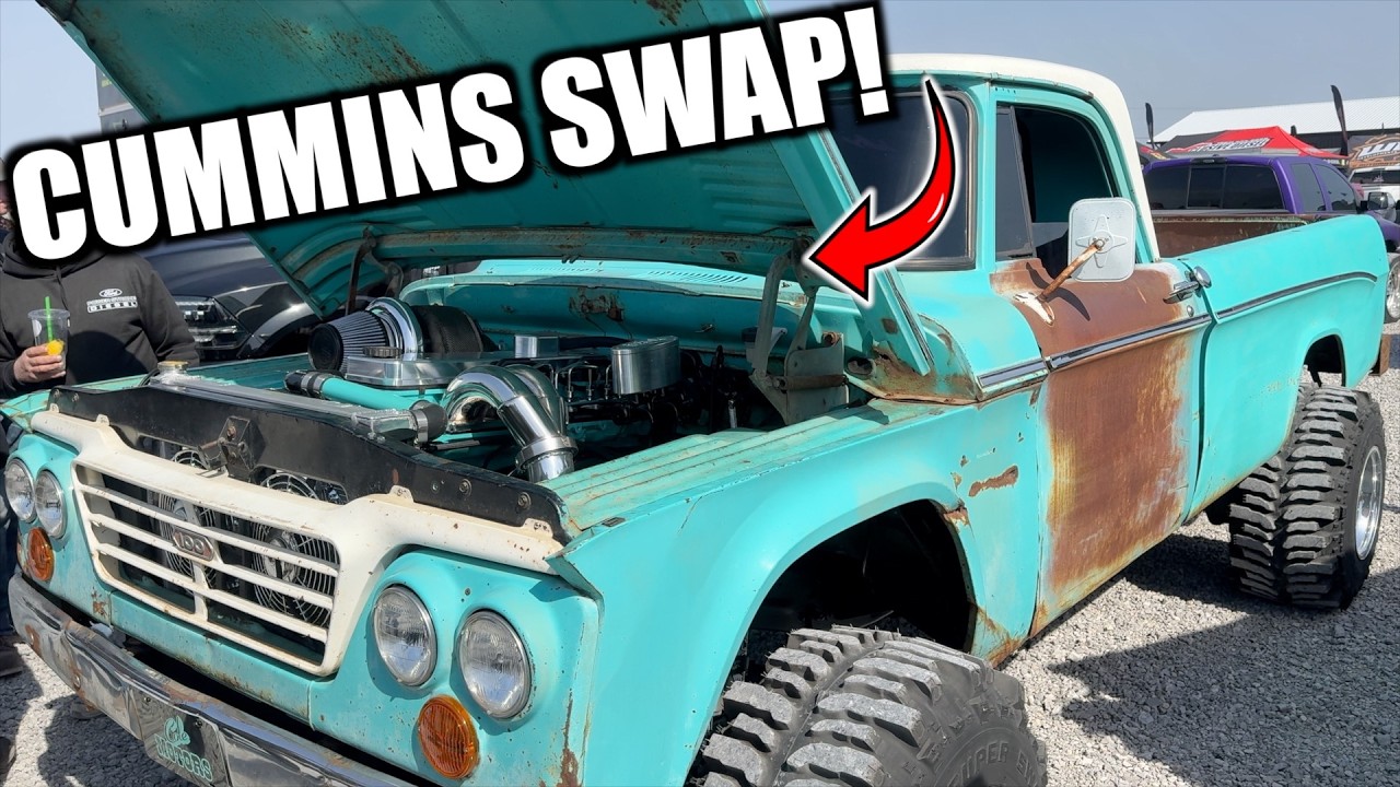 The WILDEST Cummins Swapped Dodge is FINALLY HERE!! It's Even Better Than I Thought!!