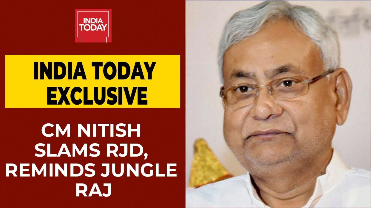 Bihar Elections 2020: Nitish Kumar Takes Swipe At RJD, Reminds 'Jungle Raj' | India Today Exclusive