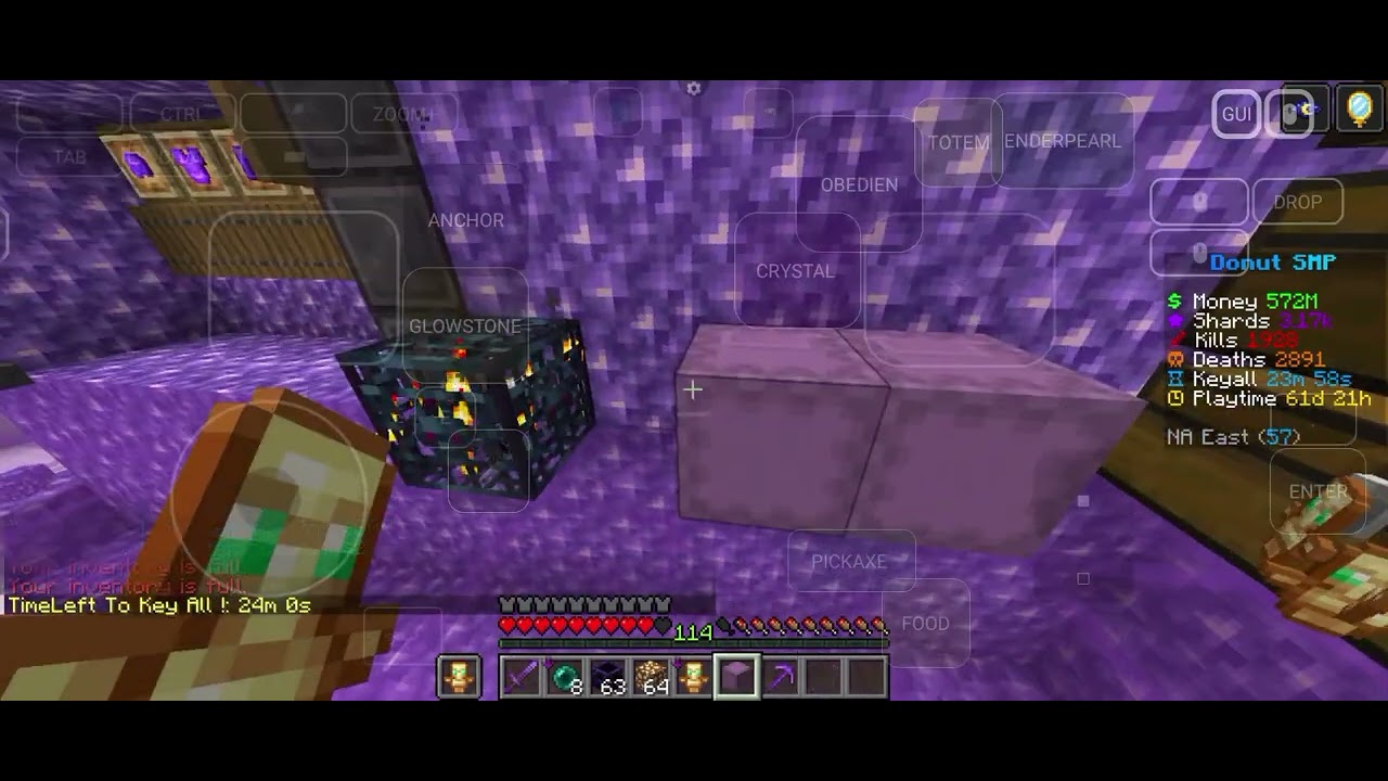 I found a Stash Bace in Donut Smp 🤑 