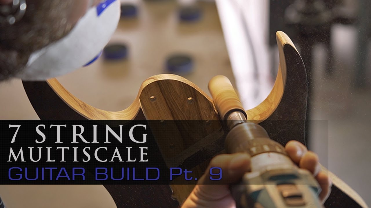 7 String Multiscale - Guitar Build - PART 9