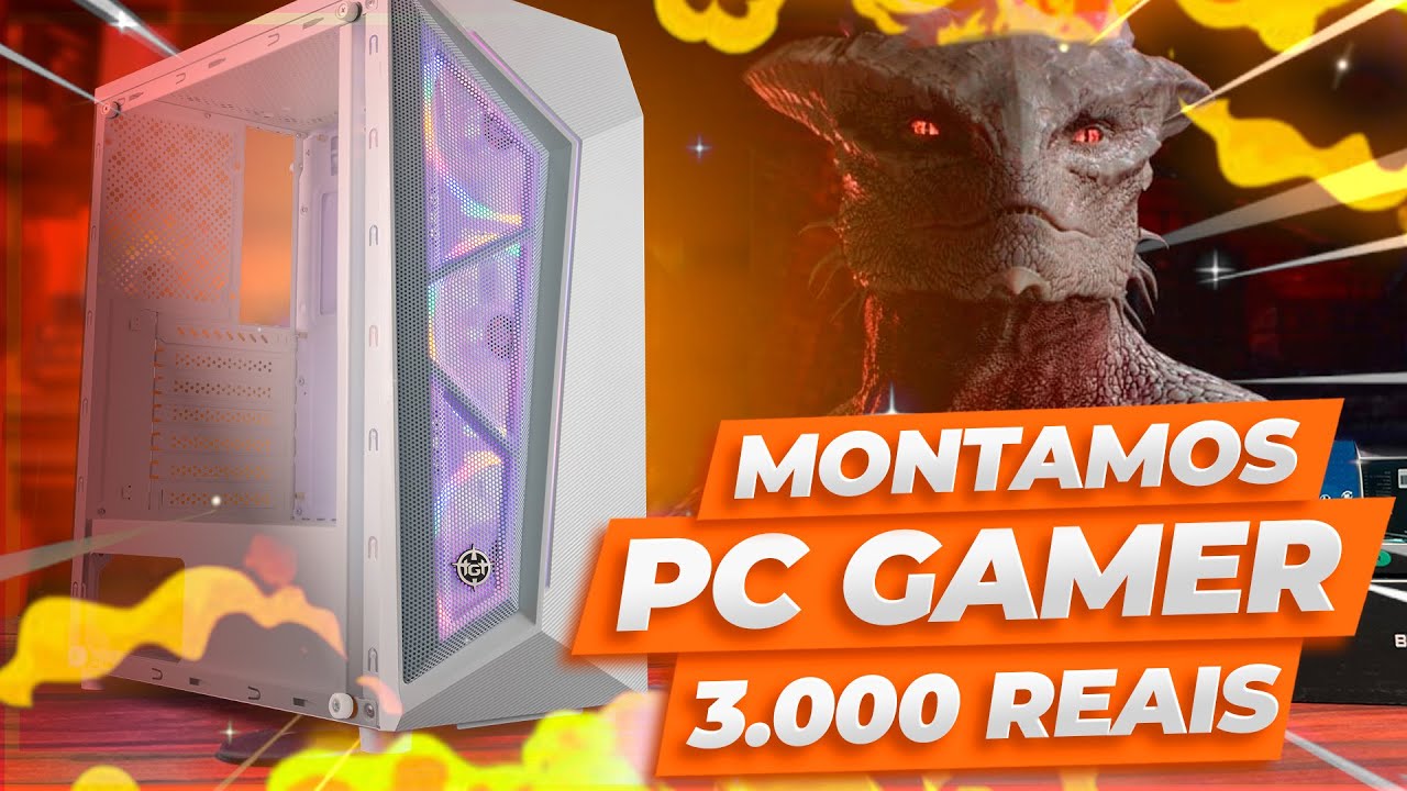 Esse PC GAMER é Perfeito pra Full HD (Gastando até 3 Mil Reais) AMD + RTX