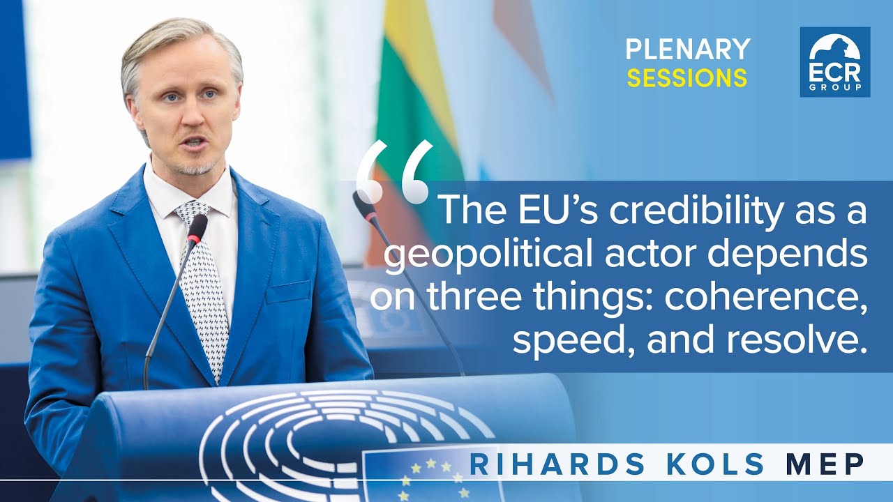 MEP Rihards Kols on EU's Common security and defence policy