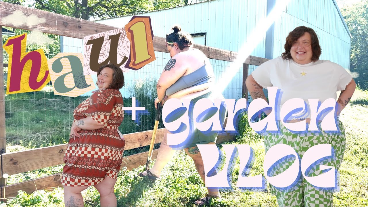 Lucy & Yak HAUL + Garden Vlog
