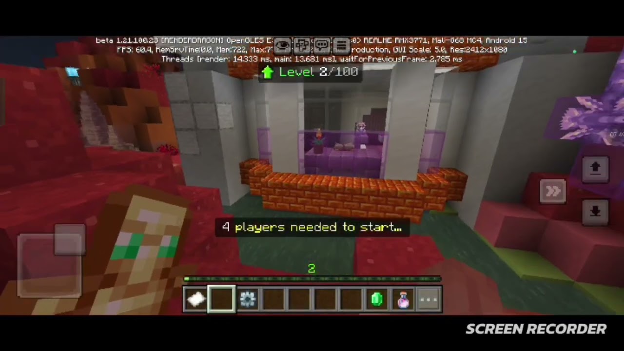 Minecraft games! Bedwars Playing part 2