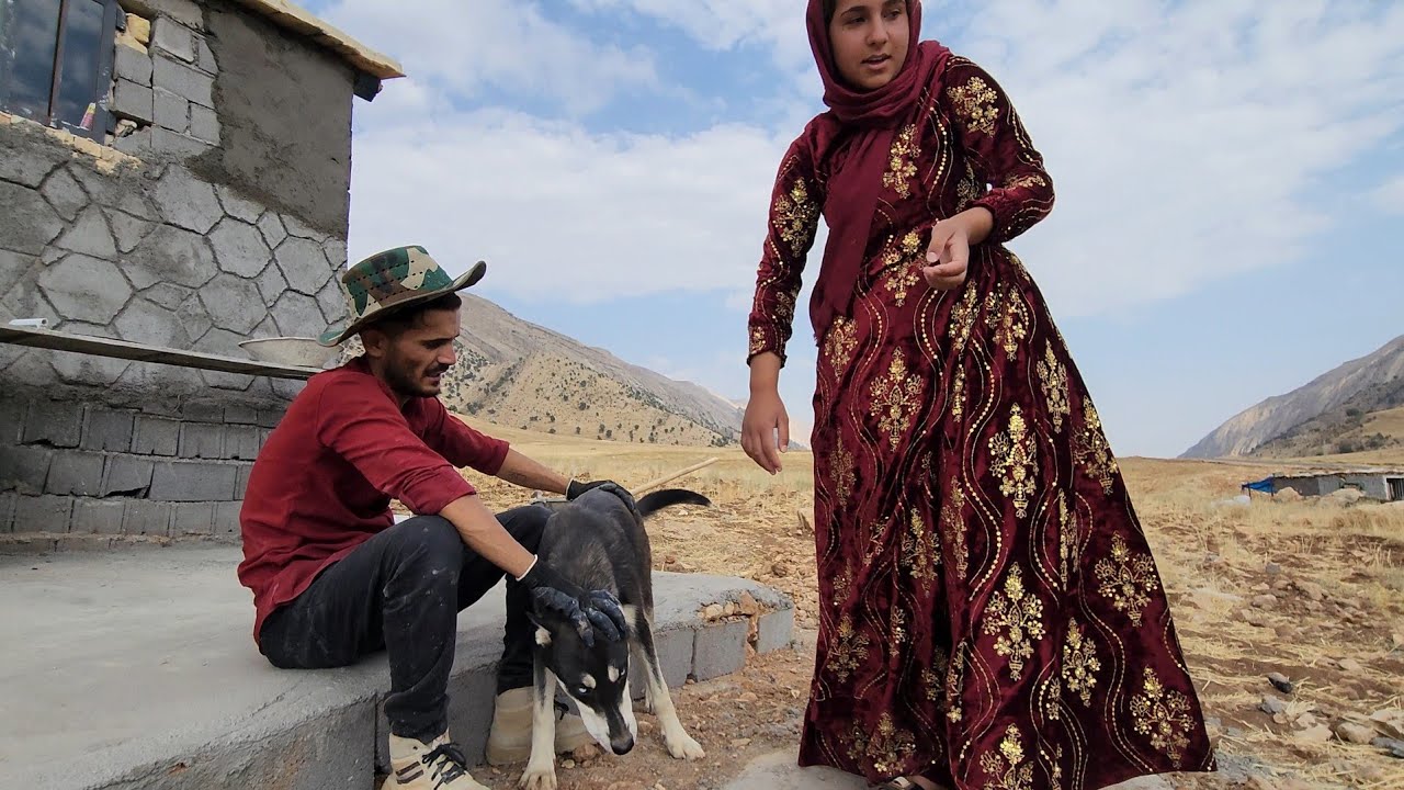 The Nomadic Life: Plastering and a Day in the Life of Mohammadreza and Zainab | Short Documentary
