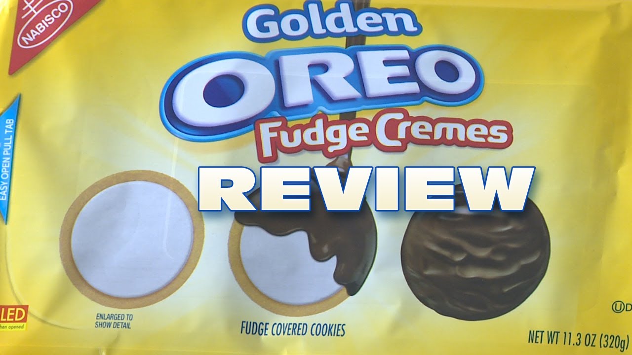 Golden Oreo Fudge Creme Review - Oreo Oration