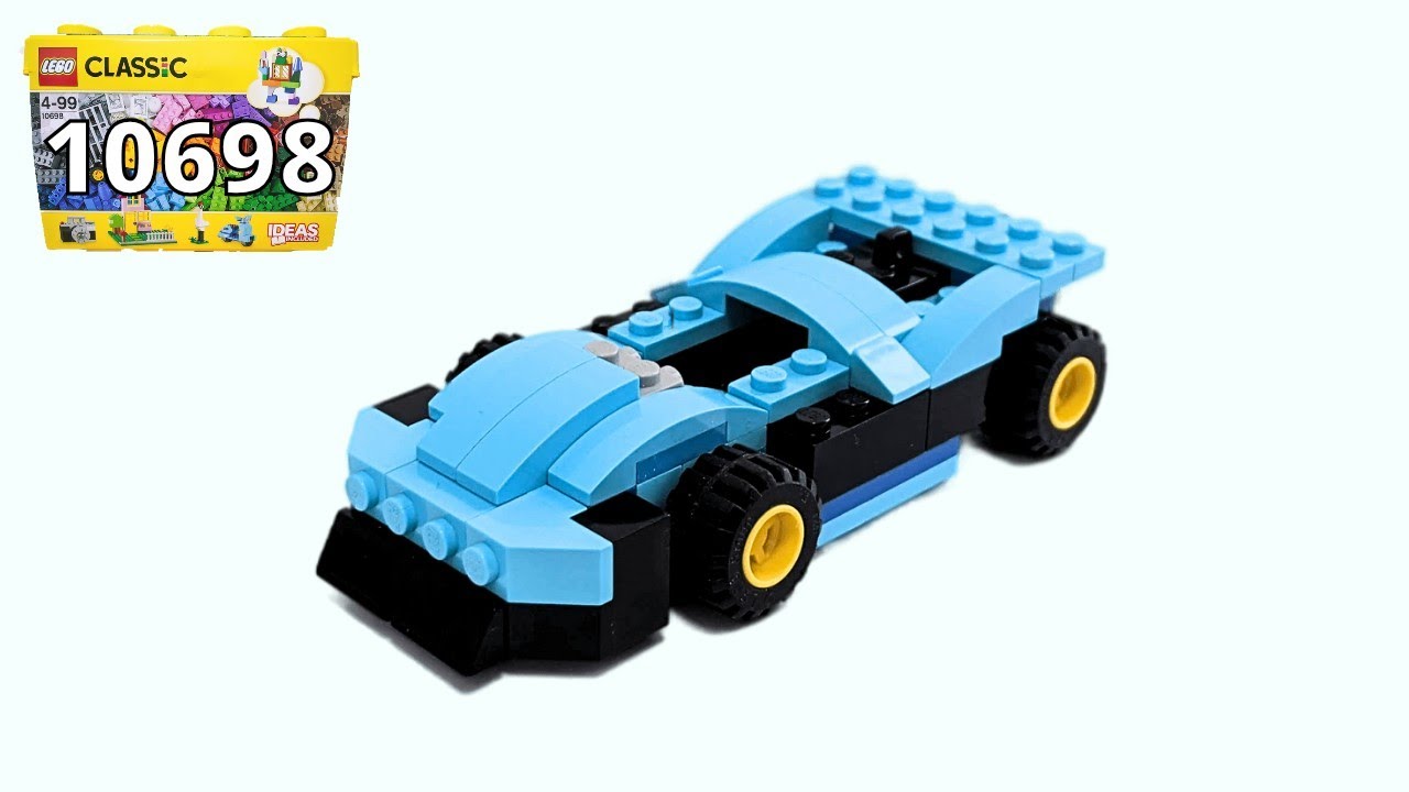 Как сделать гоночный автомобиль из Лего 10698