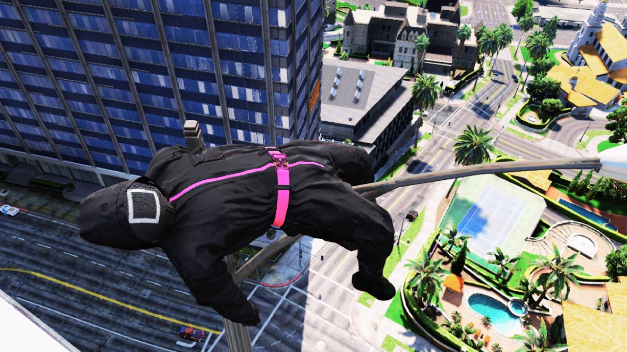 GTA 5 Epic Ragdoll Squid Game Guard Insane & Funny Ragdoll Moments Ep#1